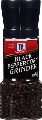 McCormick Black Peppercorn Grinder, 2.5 oz