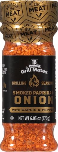 McCormick Grill Mates Smoked Paprika & Onion Grilling Seasoning, 6.03 oz (Pack of 2)