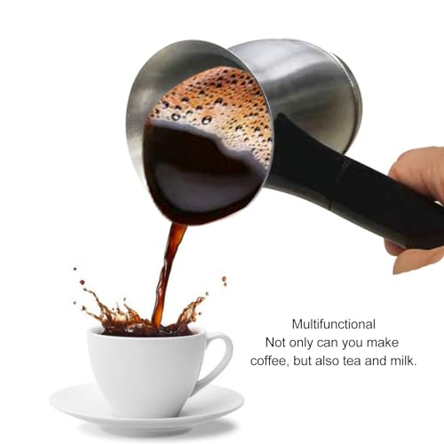 Sanpyl Turkish Coffee Pot, Stainless Steel Arabic, Greek & Turkish Electric Coffee Maker Machine