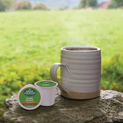 Green Mountain Coffee Roasters Dark Magic Decaf Keurig Single-Serve K-Cup pods, Dark Roast Coffee, 72 Count