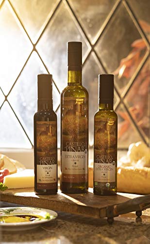 Castillo de Piñar First Cold Pressed 250ml Organic Extra Virgin Olive Oil Certified USDA Organic and NON-GMO