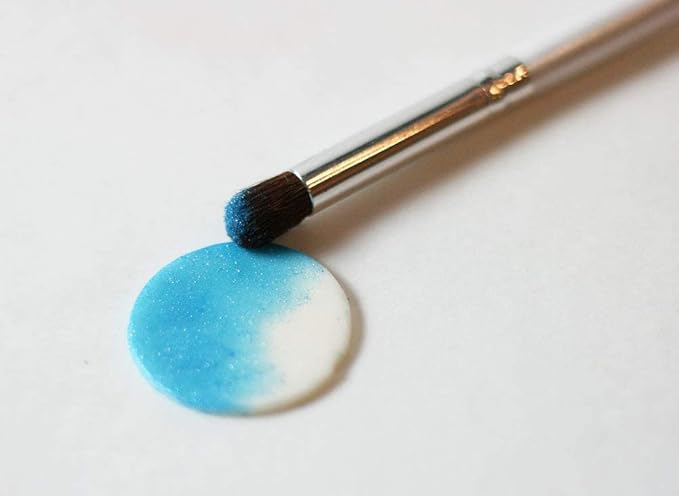 Luster Dust - Periwinkle Blue (4g 1x Jar) | Edible Vegan Dust & Paint for Cake Decorating, Ice Cream, Desserts, Cocktails and Beverages by Bakell