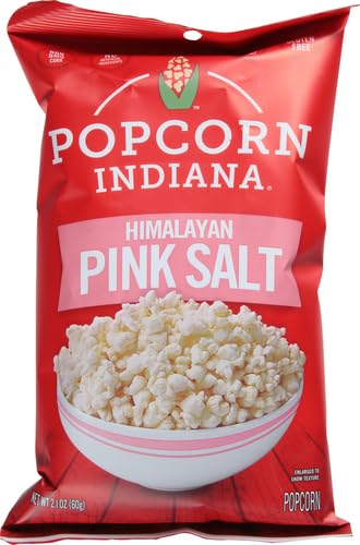 Popcorn Indiana Himalayan Pink Salt Popcorn, 6ct. 2.1oz bags