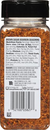 McCormick Grill Mates Brown Sugar Bourbon Seasoning, 9.75 oz (Pack of 2)