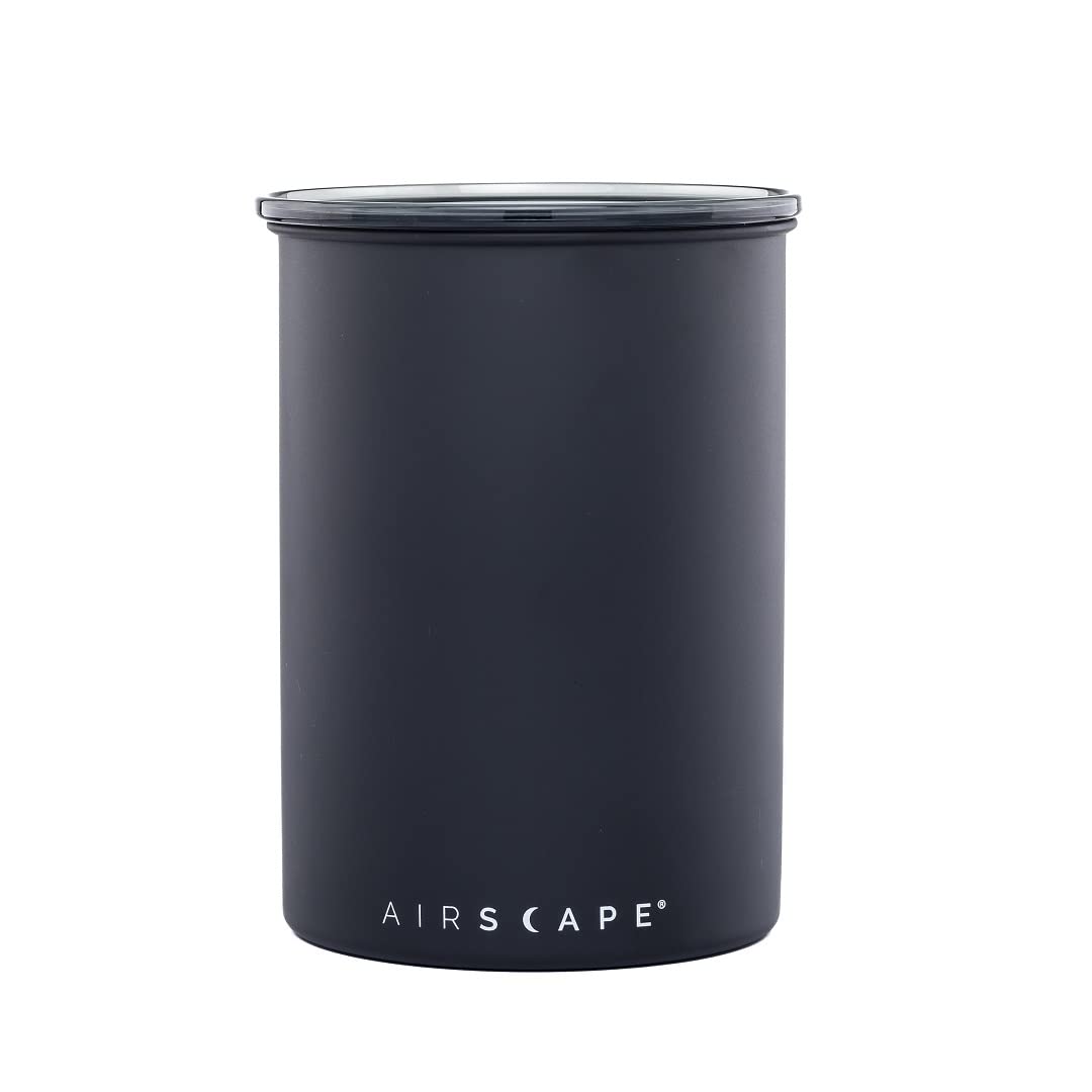 AirScape by Planetary Design | Airless Coffee Storage | 500g | Matte Black
