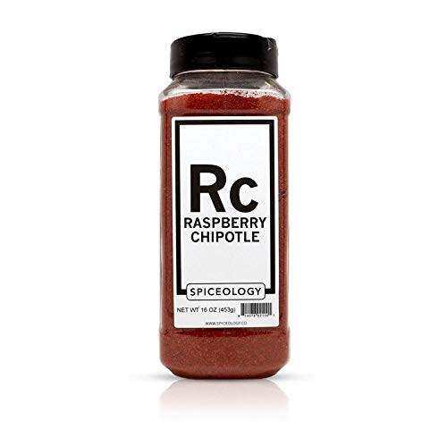 Spiceology - Raspberry Chipotle Sweet & Spicy All-Purpose BBQ Seasoning Spice Rub - 16 oz