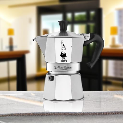 Bialetti - Moka Express: Iconic Stovetop Espresso Maker, Moka Pot, Italian Coffee Maker, 3 Espresso