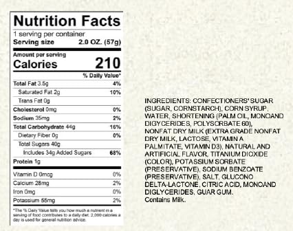 Pretzelhaus 2 oz. Portion Icing Cups/60 Count Per Case