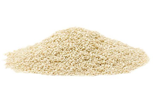 Sincerely Nuts Hulled Sesame Seeds A Heart Healthy Snack Rich in Fiber, Minerals Antioxidants Source of Plant Based Protein Gluten Free Kosher, Bulk 1LB Bag