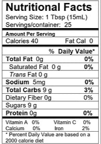 Saratoga Olive Oil Company Coconut White Balsamic Vinegar 200ml (6.8oz)