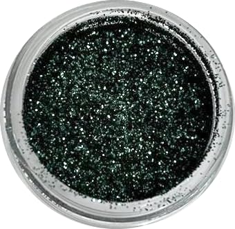 HUNTER GREEN Luxury Cake Disco Diamond Dust, 6 grams, USA Made