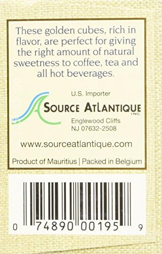 Gilway Demerara Sugar Cubes | From Natural Cane Sugar | 17.6 oz (500g) each [Pack of 2]