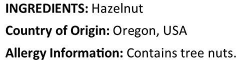 Anna and Sarah Oregon Hazelnuts in Resealable Bag, 3lbs 1 Pack