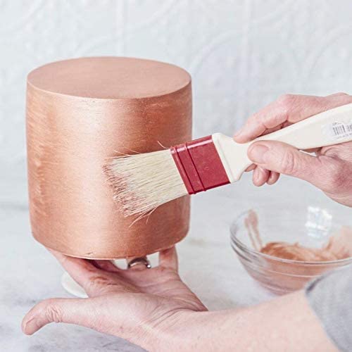 Luster Dust - Rose Gold (4g 1x Jar) | Edible Vegan Dust & Paint for Cake Decorating, Ice Cream, Desserts, Cocktails and Beverages by Bakell