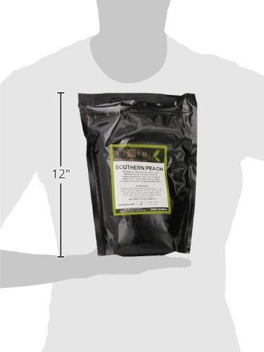 Stash Tea Southern Peach Premium Loose Leaf Black Tea, 16 Ounce