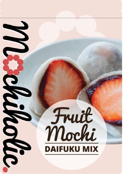 Donut Mix Original Recipe, Mochi Mix - Rice Flour with Low Calories and Sugar - Essential Nutrients - 12 oz Healthy Daily Snacks by Mochiholic (Daifuku Mix)