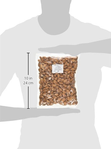 Raw Natural Shelled California Almonds (1 Lb.) - Healthy Southern Tastiness - Handpicked for Freshness - All Natural Supreme Almonds - Farm Fresh Nuts Brand