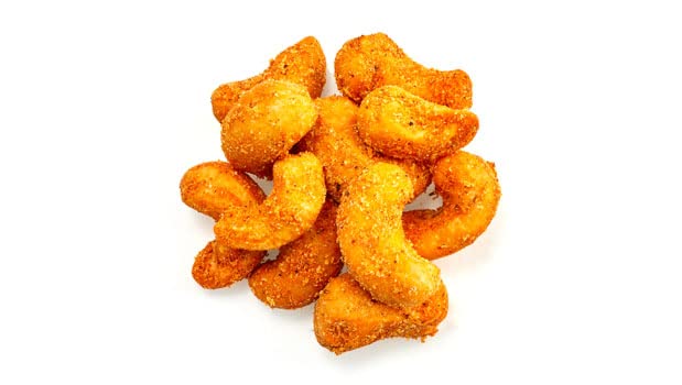Yupik Nacho Cashews, 1 lb (16 oz), Kosher, Gluten-Free, Roasted Cashews with Vegan Cheese, Seasoned Nuts, Crunchy Savory Snack, Nacho Cheese Flavor, Perfect for Parties, BBQ, Game Night