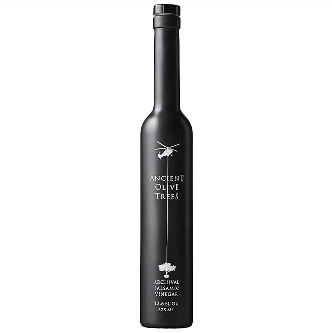 ANCIENT OLIVE TREES - Balsamic Vinegar | Aceto Balsamico di Modena IGP | Perfect for Any Sauce, Marinade, Salad, Fruit, or Vegetable Dish | 12.6 FL. OZ. | 2 CT