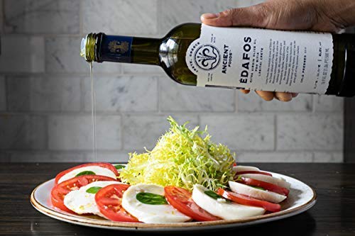 Ancient Foods EDAFOS Greek Extra Virgin Olive Oil ??Fresh, Cold Pressed Olive Oil from Greece (0.5L)