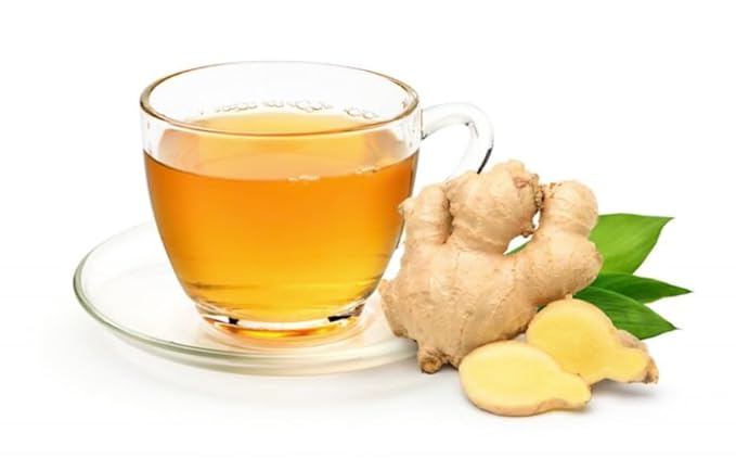 Denise's Fine Tea, USDA Organic, Ginger Pieces, Herbal Tea, Loose Leaf (100g)