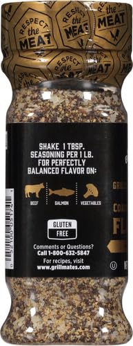 McCormick Grill Mates Coarse Black Pepper & Flake Salt Grilling Seasoning, 5.71 oz (Pack of 2)