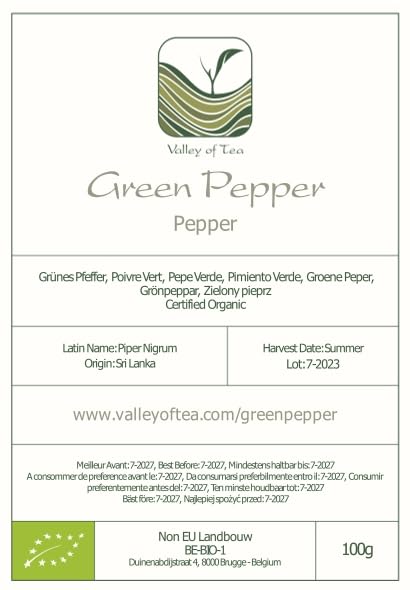 Green Peppercorn For Grinder Organic - Green Peppercorns Whole - Gourmet Pepper Corn - Peppercorn Green Organic Whole Green Peppercorns Organic