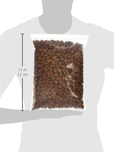 Dry Roasted Unsalted Nonpareil Supreme California Almonds (4 Lbs.) - Vegan & Keto Friendly - Oven Roasted in Small Batches for Added Freshness - Farm Fresh Nuts Brand