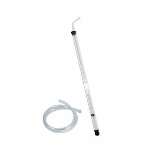 Regular 5/16" Auto Siphon 24" Length with 8 feet of Tubing, clear, 1 piece