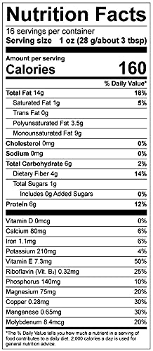 Nature's Eats Whole Natural Almonds, 16 Oz (Pack of 3)
