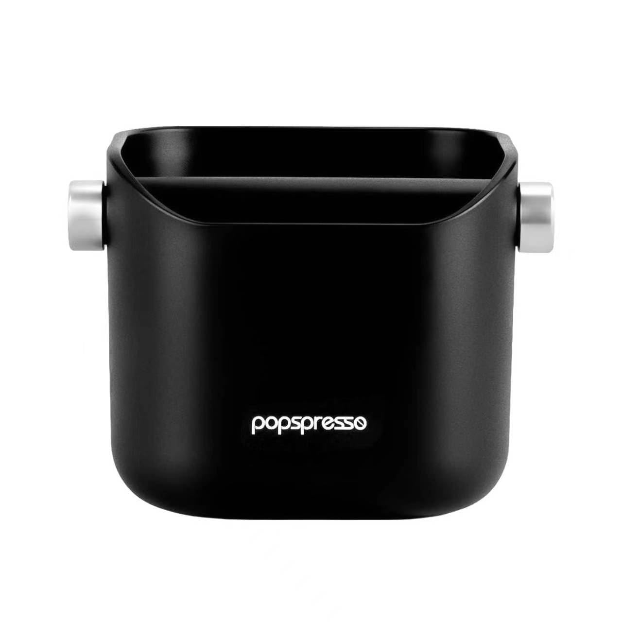Popspresso Espresso Knock Box for Coffee Grounds, 1.5L Large Capacity Coffee Knock Box with Quiet
