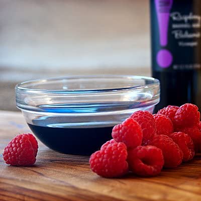 OMG! Oils: Gourmet Raspberry Balsamic Vinegar (Perfect for Dipping, Marinades, Glazing and Topping!), 177ml/6oz
