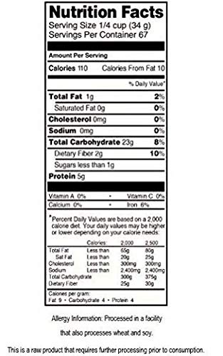 Purity Foods VitaSpelt Organic Whole Grain Spelt Flour 25 lb. bag