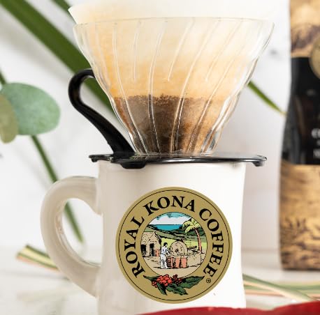 ROYAL KONA COFFEE - Medium Roast Ground Coffee, Chocolate Macadamia Flavor, 8 Ounce