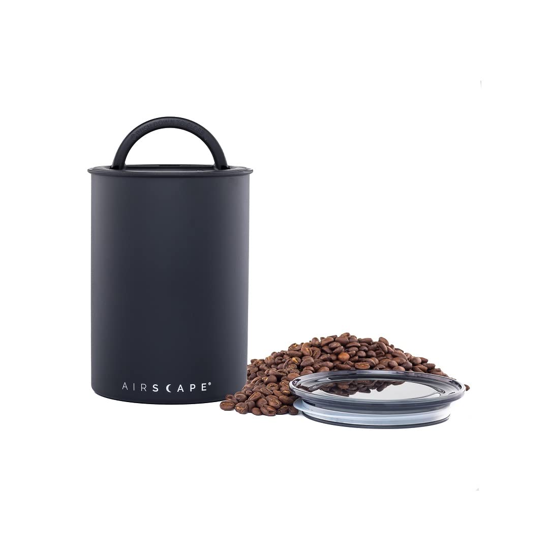 AirScape by Planetary Design | Airless Coffee Storage | 500g | Matte Black