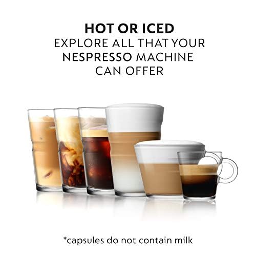 Nespresso Capsules Original Line, Ristretto Decaffeinato, Dark Roast Coffee, 50 Count Coffee Pods