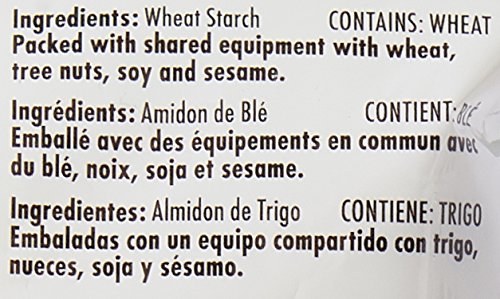 Sadaf Wheat Starch - Cook Asian dishes with 驛꾤쾳 - Bugday Nisastasi - Kosher, Halal and Vegan - 12 oz bag