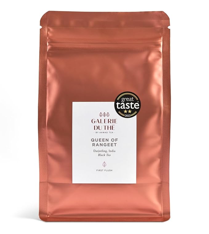 Galerie du Thé | Darjeeling first flush Black Tea | 150g loose leaf tea pouch | by Ahmad Tea