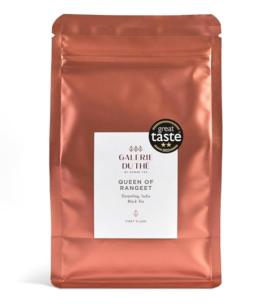 Galerie du Thé | Darjeeling first flush Black Tea | 150g loose leaf tea pouch | by Ahmad Tea
