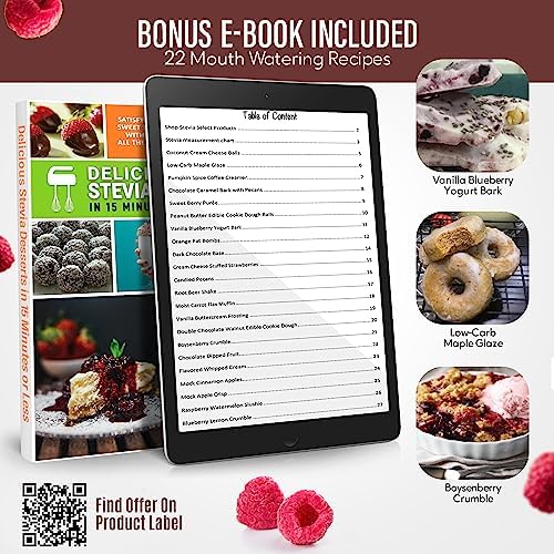 Stevia Select Black Cherry Flavored Liquid Stevia ??Zero Calorie Coffee, Tea, Drink & Baking Sweetener, All-Natural, No Erythritol, Keto-Friendly Sugar Alternative, 300 Servings ??2 Oz