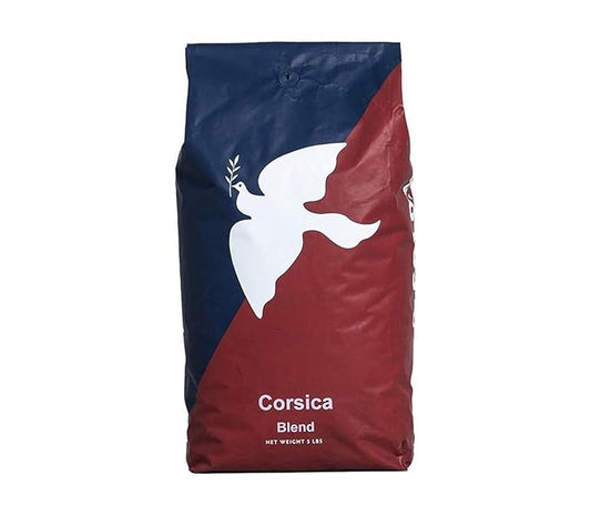 La Colombe Corsica Dark Roast Drip Grind Ground Coffee - Notes of Baker's Chocolate, Red Wine & Spices, 5 Pound (Pack of 1)