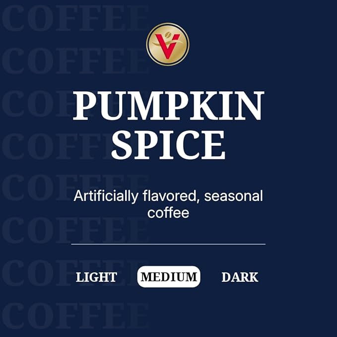 Victor Allen's Coffee Pumpkin Spice Flavored, Medium Roast, 80 Count, Single Serve Coffee Pods for Keurig K-Cup Brewers