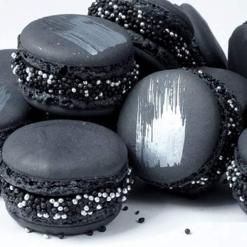 Luster Dust - Silver Pearl (4g 1x Jar) | Edible Vegan Dust & Paint for Cake Decorating, Ice Cream, Desserts, Cocktails and Beverages by Bakell