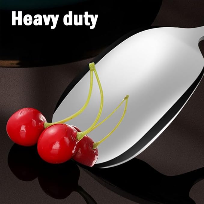 X-Large Buffet Serving Spoon,316L Stainless Steel Heavy duty Serving Spoon,Dishwasher Safe 9.5 inches 2Pack
