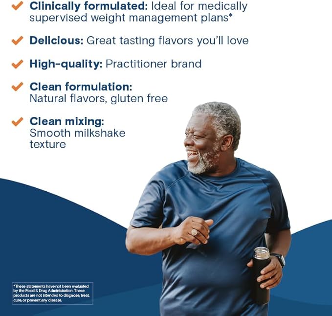 Bariatric Fusion Chocolate High Protein Meal Replacement Shake | 27g Whey Isolate Bariatric Protein Powder | Lactose Free Whey Protein Powder | Gluten and Sugar Free | 21 Servings