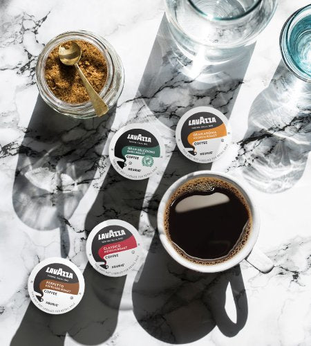 Lavazza Classico Single-Serve Coffee K-Cup짰 Pods for Keurig짰 Brewer, Medium Roast, Caps Classico, 16 Count Full-bodied medium roast with rich flavor and notes of dried fruit, Value Pack