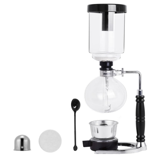 YUCHENGTECH Siphon Syphon Coffee Maker Tabletop Glass Siphon Pot Glass Technica Siphon Vacuum