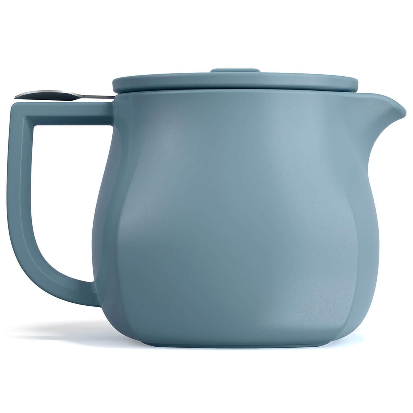 Tea Forte Ceramic Teapot with Infuser, Stone Blue, 24 oz