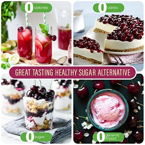 Stevia Select Black Cherry Flavored Liquid Stevia ??Zero Calorie Coffee, Tea, Drink & Baking Sweetener, All-Natural, No Erythritol, Keto-Friendly Sugar Alternative, 300 Servings ??2 Oz