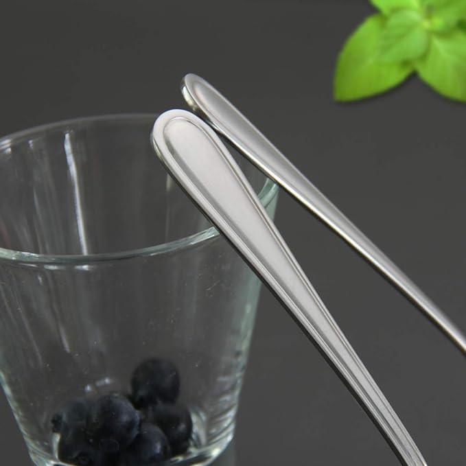 Teaspoons Stainless Steel 18/0 Tea Spoons 6 Pcs, 6.29 Inches For Home, Kitchen Restaurant, Slilver